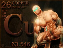 2012 buff chemical_element chemistry copper delta2094 male male_only penis personification science