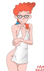 disney glasses insanesamantha pepper_ann pepper_ann_pearson red_hair towel