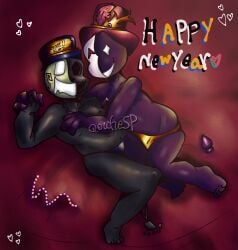 ass beads bed buttplug conductor_noli_(forsaken) crack_ship crossover forsaken_(roblox) gay gay_sex hat maledom malesub narrator_(tds) new_year noli_(forsaken) qoutiesp roblox roblox_game robloxian self_upload sheets ship skeleton tagme top_scars top_surgery_scars tophat towe tower_defense_simulator train_conductor underwear watermark yaoi