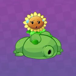 1girls animated anthro anthrofied ass belly belly_bulge breasts digestion fat female female_pred flora_fauna navel_vore plant plant_girl plant_humanoid plantie plants_vs._zombies popcap_games pred pussy sound sunflower_(pvz) tagme video vore vore_belly weirderworkz