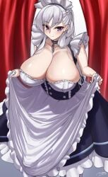 belfast (azur lane) from azur lane by nnilaee