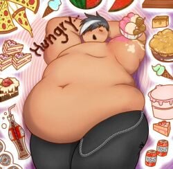 1boy belly big_belly big_breasts chubby chubby_femboy chubby_male fat feederism feedism femboy food greedy hungry hungry_for_more male moaning moobs obese obese_femboy obese_male overweight_femboy overweight_male weight_gain wg
