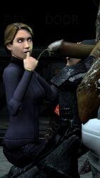 3d alien alien_grunt cum cum_on_face cumshot female garry's_mod half-life half-life_2 human interspecies judith_mossman