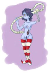 female hairy_pussy leviathan_(skullgirls) pubes pubic_hair pussy_hair skullgirls squigly tagme watermystic277