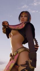 seong mi-na from soul calibur by mrstranger