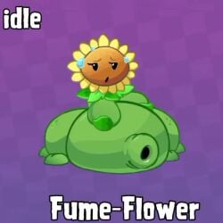 1girls animated anthro anthrofied ass belly belly_bulge breasts digestion fat female female_pred flora_fauna navel_vore plant plant_girl plant_humanoid plantie plants_vs._zombies popcap_games pred pussy sound sunflower_(pvz) tagme video vore vore_belly weirderworkz