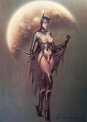 1girls batgirl batman_(series) dc female female_only hajime_sorayama solo tagme