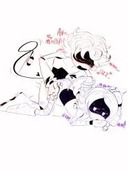 1boy1girl male/female murder_drones n_(murder_drones) sdanii tagme uzi_(murder_drones)