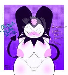 2025 5_fingers :3 abstract_background alternate_version_at_source ambiguous_gender anthro areola belly big_breasts biped blush border breasts closed_eyes clothing dated dialogue digital_media_(artwork) disembodied_hand ellipsis emanata english_text eyebrows eyelashes faceless_character female female/ambiguous female_anthro fingers fool's_hat genitals good_girl hat headgear headpat headwear hi_res humanoid_hands kuromi lagomorph leporid looking_pleasured mammal mythicalshork navel nipples onegai_my_melody pattern_background pink_areola pink_nipples pink_nose question_mark rabbit raised_inner_eyebrows sanrio signature simple_background solo_focus spade_tail tail text thick_thighs tilde_after_text uwu vulva white_belly white_body white_breasts white_vulva year