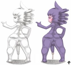 1boy anthro ass back_view color cum gothitelle male male_only male_pokemon nude penis pokemon pokemon_bw shiny_gothitelle shiny_pokemon solo solo_male tagme testicles zeeman