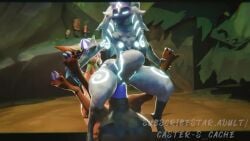 1futa 1girls amazon_position big_balls big_penis big_thighs centaur deer deer_girl deer_taur furry furry_ass furry_breasts furry_ears furry_female furry_only furry_tail futa_on_female futa_with_female futanari horse horse_penis horsecock horsecock_futanari humanoid kindred kindred_(lol) lamb lamb_(league_of_legends) league_of_legends league_of_legends:_wild_rift lillia_(league_of_legends) mask masked_female massive_balls massive_penis monster monster_cock monster_girl raped raped_by_enemy riot_games shorter_than_10_seconds shy shy_expression sound sound_effects tagme tencent video video_games white_body white_hair white_skin