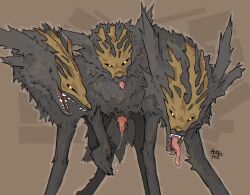 gladius beast of night from elden ring by hotdogmeat