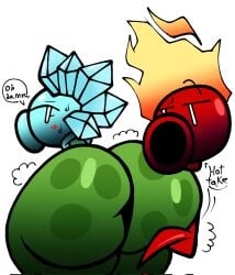 fire peashooter (pvz) from plants vs zombies by lucas lora7