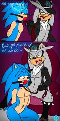 ball_gag bondage bound comic furry furry_only gag girly hedgehog male male_only mammal multiple_males no_humans redfirestar silver sonic_(series) sonic_the_hedgehog yaoi