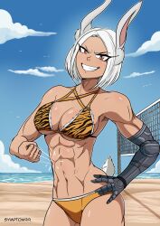 mirko from boku no hero academia by symptom99