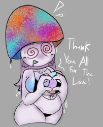 hypno-shroom (pvz) from plants vs zombies by susoutflamingo
