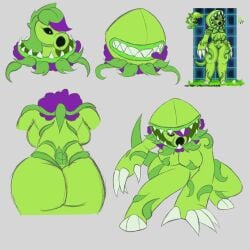 peashooter (pvz) from plants vs zombies by mighty dx