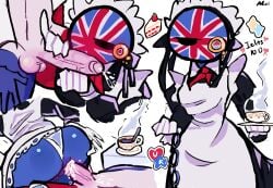 2boys adorable anal anal_sex anus ass big_ass big_balls big_butt big_penis blue_body blue_skin blush boy cake cock countryhumans cum_in_ass cum_in_body cum_on_penis cup cute cute_style dick fellatio femboy food france france_(countryhumans) gay gay_anal gay_blowjob gay_male gay_sex light light_skin maid male mui121203 only_male pants penis red_body red_skin sex slave sticker tea_cup united_kingdom united_kingdom_(countryhumans) white_background white_body white_skin