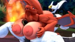 3d 3d_(artwork) 3d_animation animated black_penis charizard dragon_girl fire_on_tail male/female milf nintendo outside_sex paizuri_lead_by_female pleasured_male pokemon tagme tagme_(character) tiggyafterdark tigura titjob zard_mom zardmom_(reptilligator)