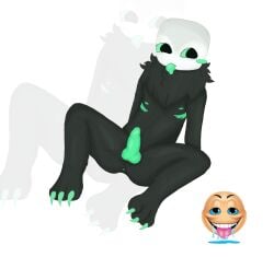 anus balls die_of_death_(roblox) digitigrade fluffy furry green_cock green_eyes katkat20 knot knotted_penis knotting male meme_in_the_background nipples penis pursuer_(die_of_death) roblox roblox_game robloxian self_upload solo_focus solo_male tagme