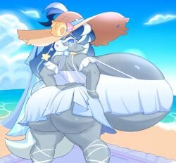 blue whale cookie from cookie run by fromariels