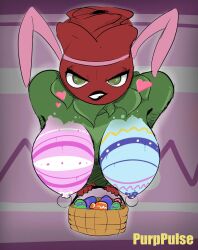 2d easter_egg electronic_arts no_humans non-human plant plant_girl plant_humanoid plantie plants_vs_zombies purppulse rose rose_(pvz)