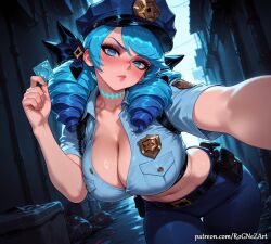 gwen (league of legends) from league of legends by rognezart