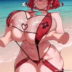 pyra from xenoblade (series) by balecxi