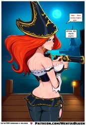 ai_generated aiming ass_focus background_boat begging_potential big_ass big_breasts black_clothing black_hat blue_lighting breasts busty cleavage cleavage_cutout commission confident corset custom_commission detached_sleeves dirty_talk_potential dock dramatic_lighting earrings exposed_back exposed_midriff exposed_shoulders exposed_thighs fear_play_potential female flintlock_pistol forced_pregnancy_potential forced_submission_potential forced_whore from_behind gold_trim green_eyes gun gun_kink hentblush holding_gun hoop_earrings hourglass_figure huge_ass huge_breasts huge_penis_potential humiliation_potential implied_non-con implied_threat impregnation_potential lantern large_breasts league_of_legends long_hair looking_back low-cut_top master-slave_dynamic_potential midriff miss_fortune miss_fortune_(league_of_legends) monster_cock_potential moonlight navel night night_sky non-con_potential nsfw ocean open_mouth orange_hair outdoors partially_dressed patreon patreon_logo pirate pirate_hat pirate_outfit pirate_ship pirate_slut pirate_whore pistol pointing_at_viewer pose pregnancy_fetish_potential rape_potential red_hair revealing_clothes riot_games sea ship short_skirt side_view size_difference_potential slut smirk solo standing thick_thighs thighhighs tongue tongue_out torn_clothes voluptuous weapon weapon_play white_clothing wide_hips wooden_floor wooden_wall yellow_flames