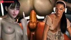3d anal asian asian_female dominant_futa domination futa_on_female futa_with_female futadom futageneration futanari futanari/female humiliation milf milf_futa