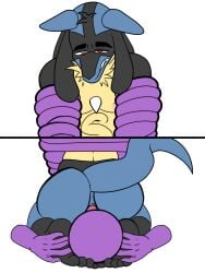 anal anonymous_artist anus ass big_butt bite biting_lip deep_rimming ditto_(pokemon) ears_down facesitting feet foot_grab generation_1_pokemon generation_4_pokemon head_on_feet kneeling lucario male male/male nintendo nipples oral pivoted_ears pokemon pokemon_(species) restrained restrained_by_tentacles rimming sex simple_background sitting_on_another stomach_bulge tail tentacle white_background