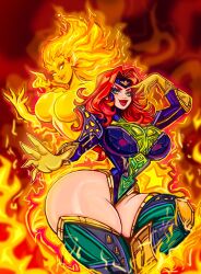 jean grey from marvel by theartofmathew