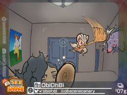 absurd_res alternate_color ambiguous_gender animal_genitalia animal_vulva anus bedding bedroom braixen broom butt_slap camera_hud camera_view cinccino cleaning_tool female feral fish_eye_view generation_5_pokemon generation_6_pokemon genitals group hair hi_res human humor male mammal messy_hair musharna new_pokemon_snap nintendo obscenecanary pokemon pokemon_(species) pokemon_snap poster prof_blanc's_sex_safari slap stuck stuck_in_window trio waking_up