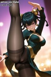 lin lin (one-punch man) from one-punch man by alphai
