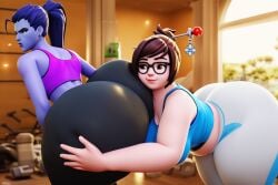 mei (overwatch) from overwatch by lubbasdump