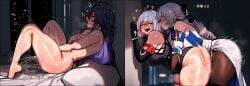1futa 2girls accessory against_wall ahe_gao ahegao_face ai ai_art ai_generated bare_breasts bare_legs bare_shoulders bare_thighs barefoot bed bed_sheet bedroom bedroom_sex bedsheets big_ass big_belly big_breasts big_butt big_thighs blue_eyes blush bodily_fluids breasts breath breath_cloud breathing breathing_heavily bronya_rand cheating cheating_female closed_eyes clothed clothed_female clothed_female_clothed_futa clothed_futa clothed_sex cum cumming cumming_from_masturbation curvaceous curvaceous_body curvaceous_female curvaceous_figure curves curvy curvy_body curvy_female curvy_figure curvy_futa curvy_hips curvy_thighs detailed_background excessive_genital_fluids excessive_pussy_juice excited excited_female excited_futa fat_ass fat_butt female female_focus finger_fuck fluids from_behind from_behind_position futa_on_female genlation gloves grabbing grabbing_from_behind grabbing_own_breast grey_hair hair heart heart_symbol hearts_around_head heavy_breathing honkai:_star_rail honkai_(series) huge_ass huge_breasts huge_butt huge_thighs hugging hugging_from_behind human large_ass large_breasts large_butt large_thighs listening_through_wall listening_to_sex long_hair long_sleeves lost_in_pleasure lying lying_on_back lying_on_bed masturbating masturbating_female masturbating_while_listening masturbation motion_lines naked naked_female night ntr on on_bed one_eye_closed open_mouth open_smile purple_eyes purple_hair red_strand_of_hair ribbon ribbons seele_(honkai:_star_rail) sex sex_against_wall sex_from_behind small_breasts squirt stealth_sex steam steaming_body steamy steamy_ass steamy_breath straps sweat sweatdrop sweating sweaty sweaty_ass sweaty_body sweaty_breasts sweaty_butt thick thick_ass thick_hips thick_legs thick_penis thick_thighs thighhighs thighs topaz_(honkai:_star_rail) two_panel_image uncensored vaginal_fluids vaginal_juices visible_breath voluptuous voluptuous_female voluptuous_futa wet wet_body wet_pussy wet_skin white_hair wide_hips wide_thighs