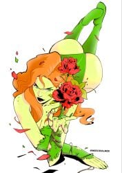 poison ivy from batman (series) by marcodalmoo