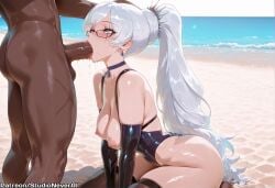 weiss schnee from rwby by meitabuu