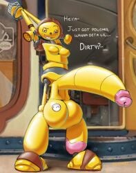 20th_century_fox balls blue_sky_studios freckles full_body futanari hyper hyper_balls hyper_futa hyper_penis looking_at_viewer nude nude_futa oogabutt outdoors penis piper_pinwheeler robot robot_futa robot_humanoid robots_(film) solo solo_futa twintails yellow_body