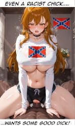 confederate-chan from original by soldatnr444