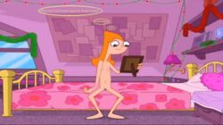 animated candace_flynn disney nipples phineas_and_ferb tagme