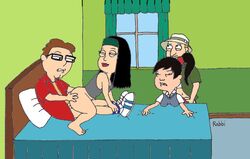 akiko_yoshida american_dad asian big_sister brother_and_sister doggy_style hayley_smith incest interracial jeff_fischer little_brother older_female older_sister steve_smith younger_brother younger_male