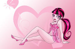 astharoshe-asran draculaura female heart_background monster_high tagme vampire vampire_girl