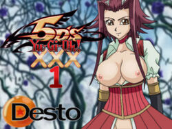 akiza_izinski big_breasts brown_eyes desto female female_only human izayoi_aki parodieparadise solo tagme yu-gi-oh! yu-gi-oh!_5d's