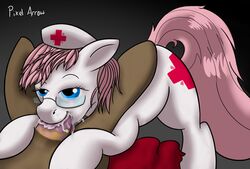 earth_pony equine female friendship_is_magic fur male my_little_pony nurse_redheart pixelarrow pony straight tagme