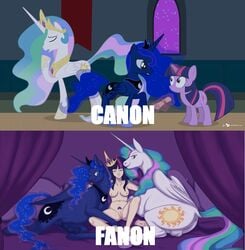 cartoonlion friendship_is_magic my_little_pony princess_celestia_(mlp) princess_luna_(mlp) smooth_skin twilight_sparkle_(mlp)