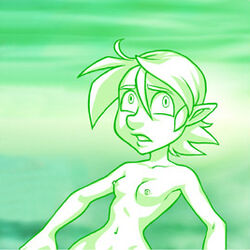 1:1 female flaky_pastry goblin goblin_female humanoid nitrine_k._grendeer small_image solo webcomic