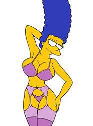 marge simpson from the simpsons by basicdraw