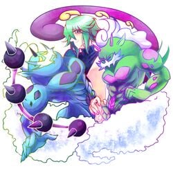 color interspecies male male_only multiple_males muscles nude penis pokemon tagme thundurus tornadus yaoi