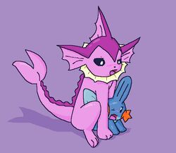 buggery color eeveelution furry furry_only hiddenmudkip interspecies male male_only mudkip multiple_males nintendo no_humans pokémon_(species) pokemon pokemon_(species) shiny_pokemon size_difference vaporeon yaoi